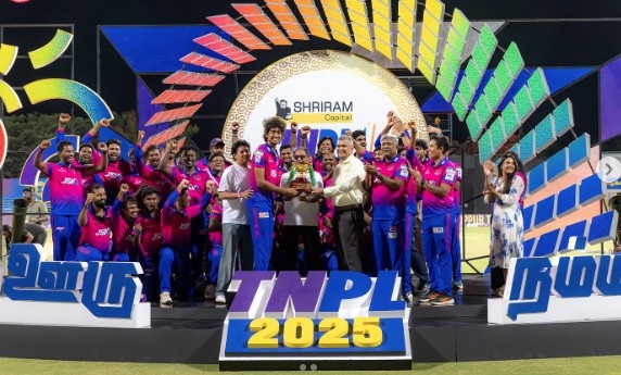 TNPL 2025 Winners - Tiruppur Tamizhans TNPL 2025 Winners - Tiruppur Tamizhans