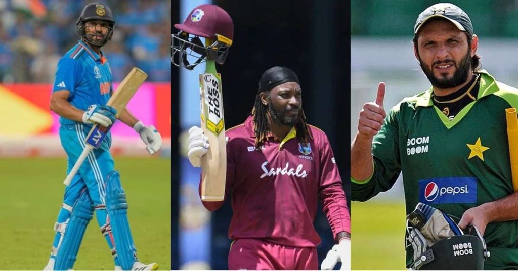Most Sixes In ODI Cricket