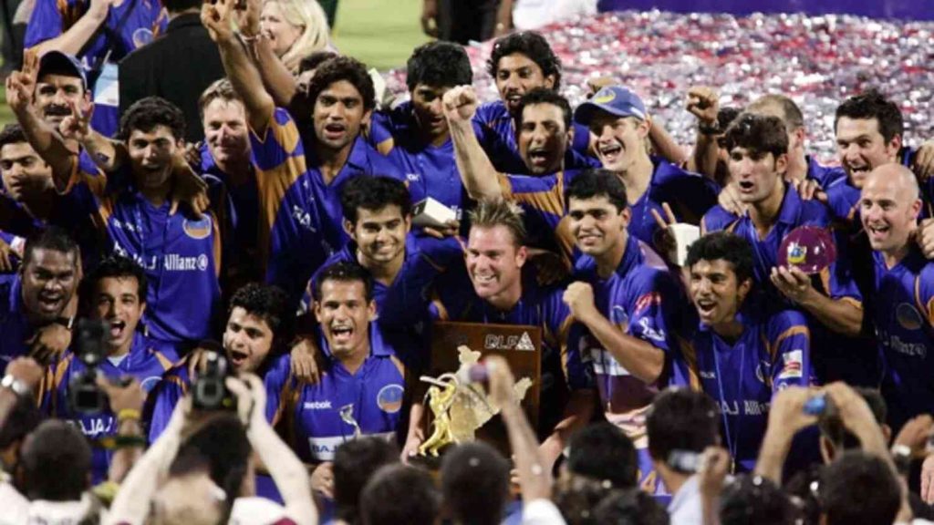 Rajasthan Royals First IPL Winners 2008