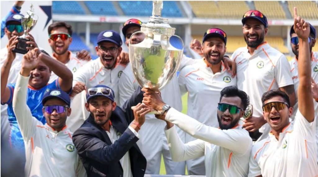 Vidarbha won Ranji Trophy Elite