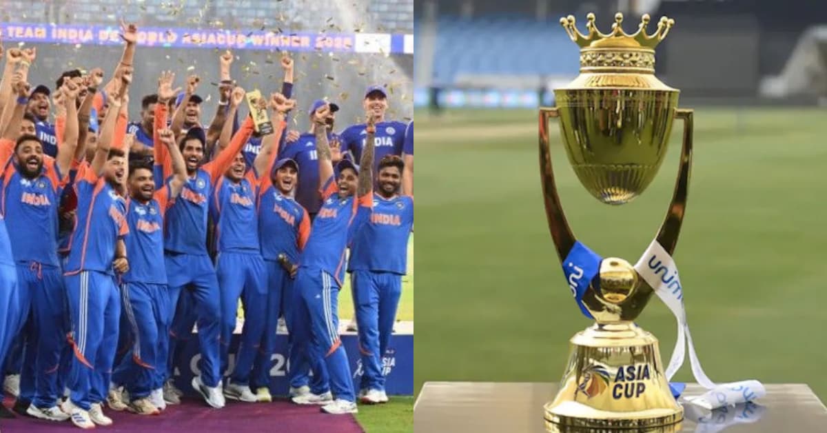 Why Asia Cup Trophy not given to India?