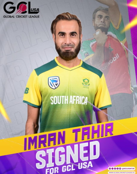 Imran Tahir Signed For GCL 2025 