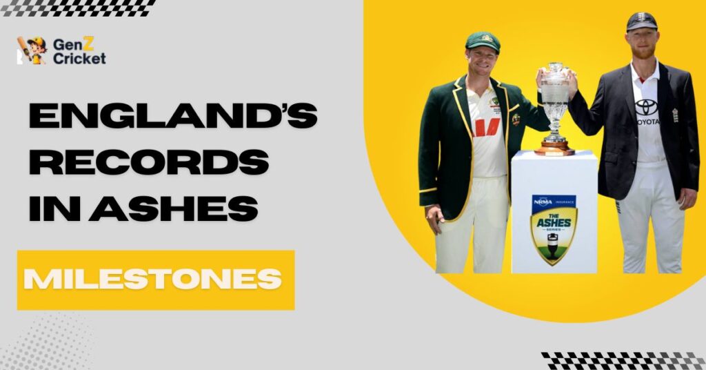 England’s Records In Ashes