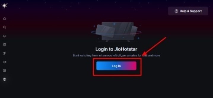 Log In To Your Jio Hotstar Log In To Your Jio Hotstar