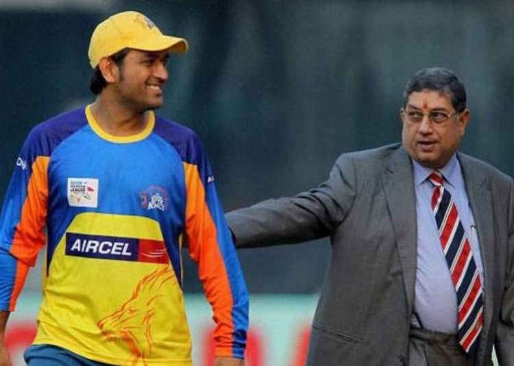 Chennai Super Kings- N. Srinivasan Chennai Super Kings- N. Srinivasan