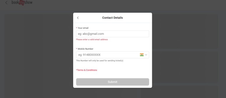 Enter Personal Details Enter Personal Details