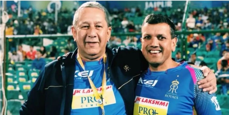 Rajasthan Royals- Manoj Badale & Lachlan Murdoch Rajasthan Royals- Manoj Badale & Lachlan Murdoch