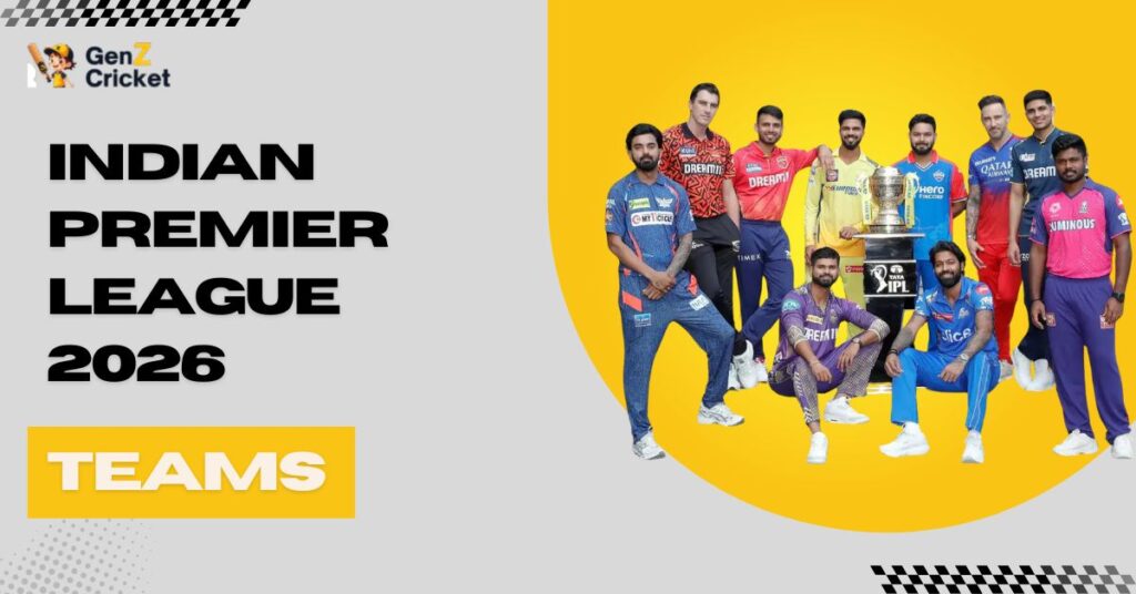 Indian Premier League 2026 Teams